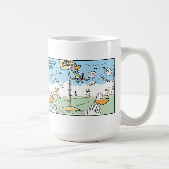 Mug Différences de contrôle d'espace aérien de marais (Droite)
