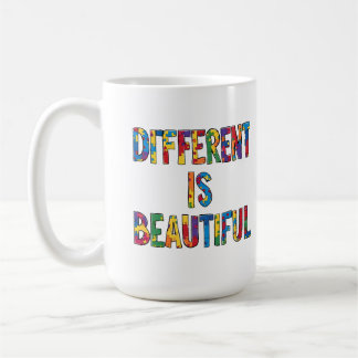 Mug Different Is Beautiful - Sensibilisation sur l'aut