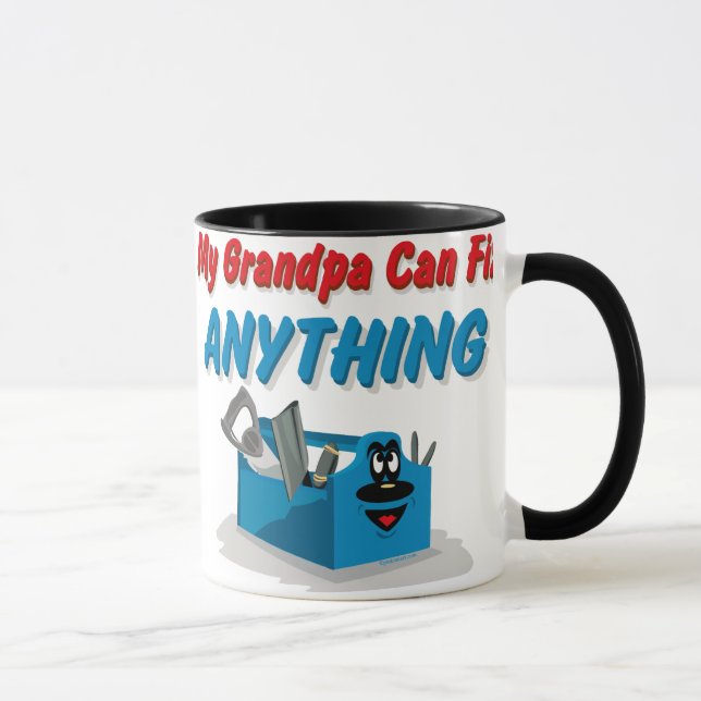 Mug Difficulté quelque chose grand-papa (Droite)