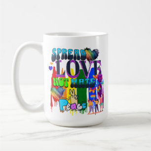 Mug Diffuser l'amour pas haïr   Fierté LGBTQI+