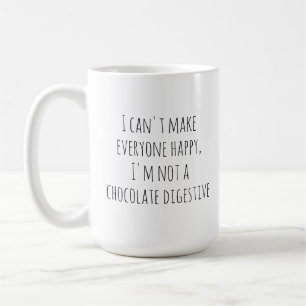 Mug Digestif au Chocolat Drôle et Heureux