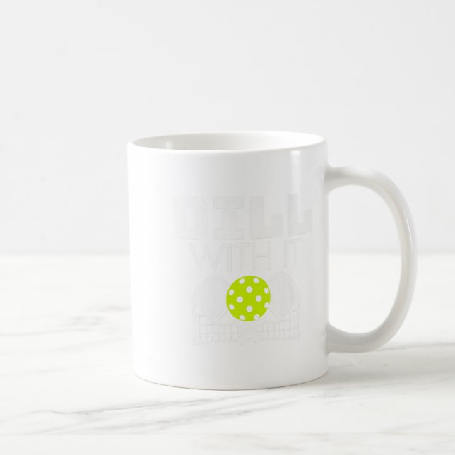 Mug Dill Avec Il Funny Paddle De Ckleball Et Net Premi (Droite)