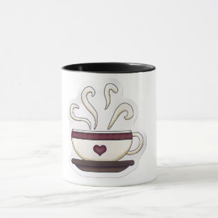 Mug d'illustration de café
