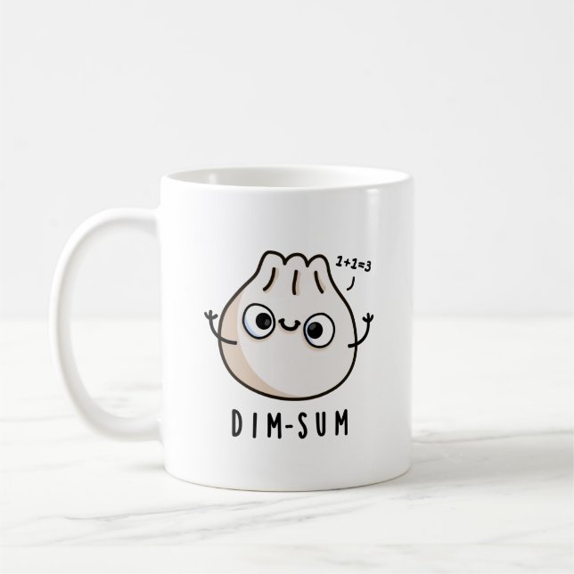 Mug Dim-sum Funny Dimsum Math Pun (Gauche)