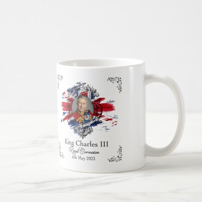 Mug d'images du couronnement du roi Charles III (Droite)