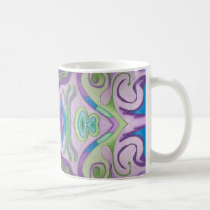 Mug d'Imaginaire vert pourpre