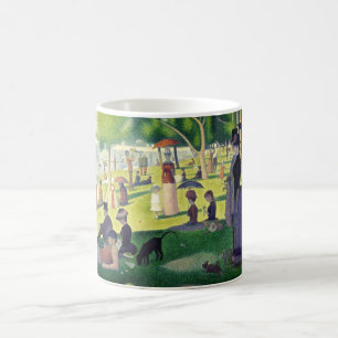 Mug Dimanche après-midi à La Grande par Georges Seurat