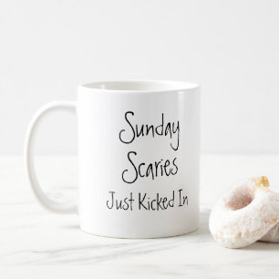 Mug Dimanche, les scanners ont été piqués en noir e
