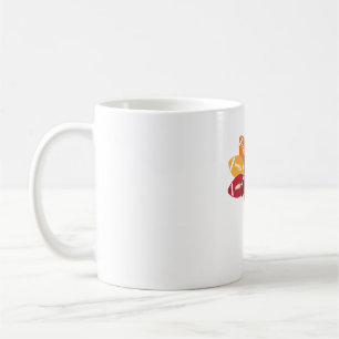 Mug Dinde de football drôle de T-Shi de Thanksgiving s