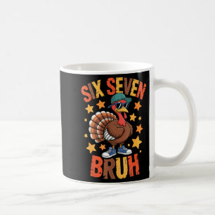 Mug Dinde drôle de Thanksgiving 67 Bruh automne ferme
