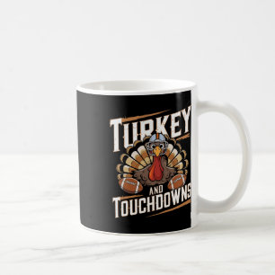 Mug Dinde et touchés de Thanksgiving Football américai