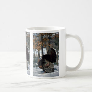 Mug Dinde sauvage orientale, grand dindon se pavanant