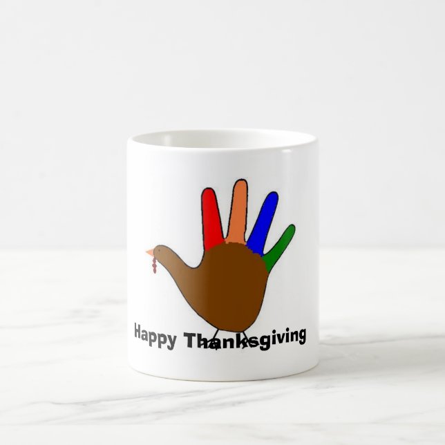 Mug dinde, thanksgiving (Centre)