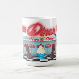 Mug Dîner Américain Rétro