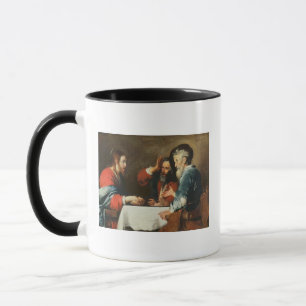Mug Dîner chez Emmaus (huile sur la toile) 2