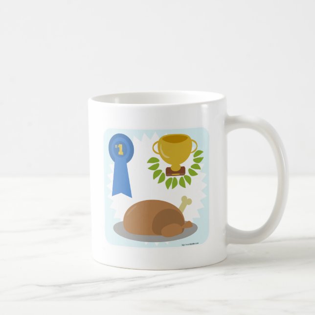 Mug Dîner épique au poulet Conception du logo (Droite)