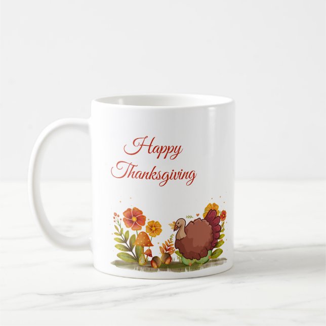 Mug Dîner Thanksgiving (Gauche)