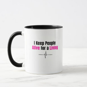 Mug d'infirmière drôle