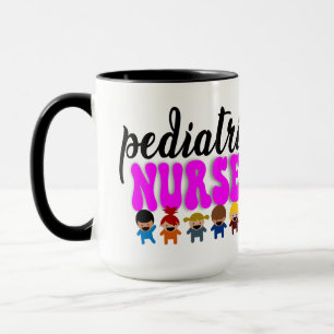Mug d'infirmière pédiatrique personnalisé