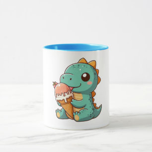 Mug Dino mignonne de glace mangeur