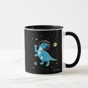 Mug Dinos Rhabdodon Bleu Dans L'Espace