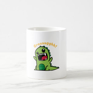 Mug Dinosaur Grooaagghh - Drôle Petit Dinosaur