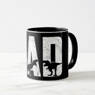 Mug Dinosaur PÈRE Noir