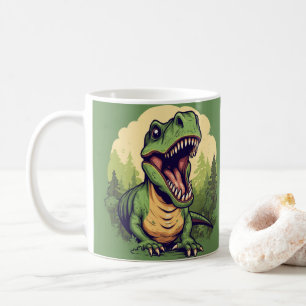 Mug Dinosaure avec préhistorique coloré• Dino pour enf