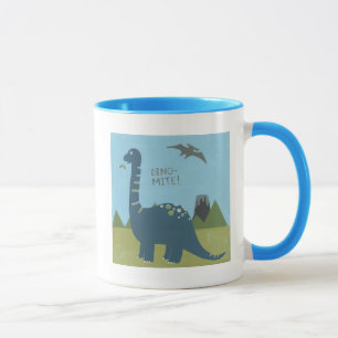Mug dinosaure de Dino-acarides