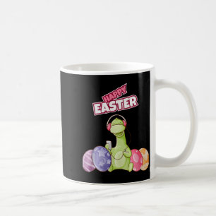 Mug Dinosaure dit Joyeuses Pâques Premium Tri-blend