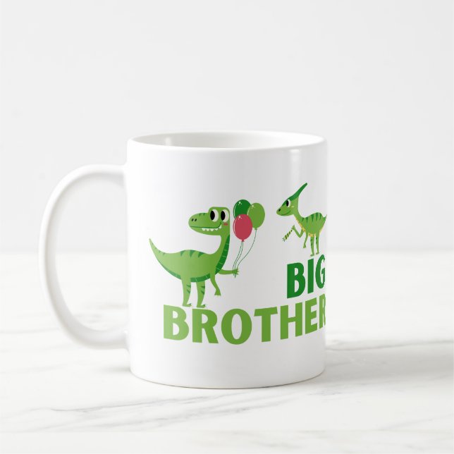 Mug Dinosaure grand frère (Gauche)