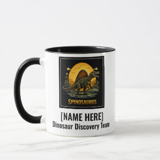 Mug Dinosaure Spinosaurur Lune Préhistorique