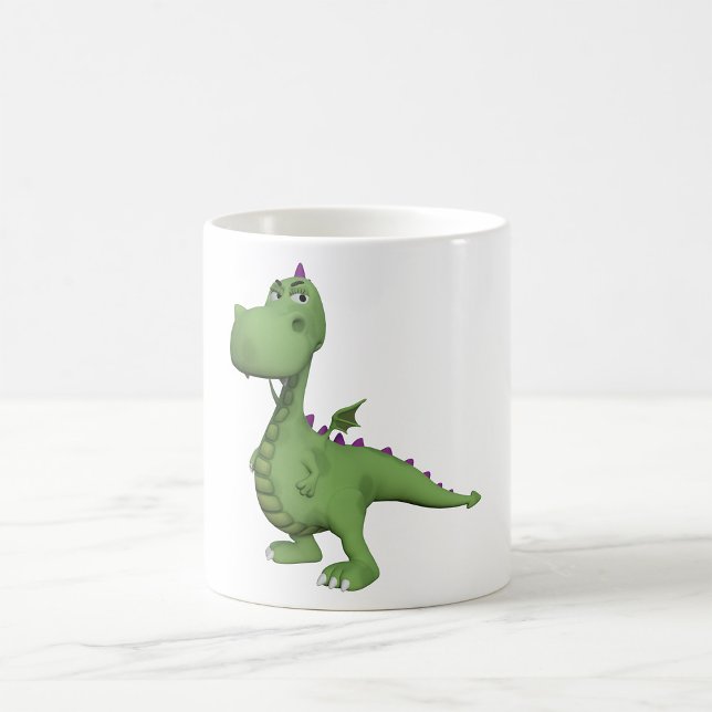 Mug Dinosaure Vert (Créateur téléchargé)
