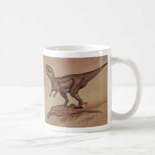 Mug Dinosaures vintage, carnivore Giganotosaurus