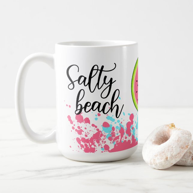 Mug D'inspiration côtière (Avec donut)