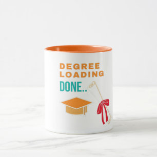 Mug Diplôme Chargement Terminé Graduation