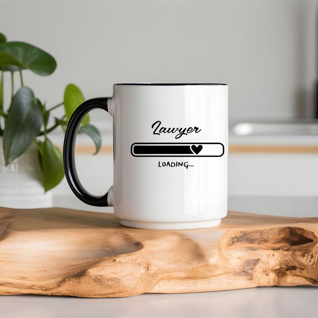 Mug Diplôme d'avocat personnalisé (Créateur téléchargé)
