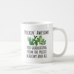 Mug Diplôme de l'Académie de police Idée cadeau