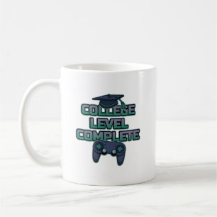 Mug Diplômé de niveau universitaire Néon de fin d'étud
