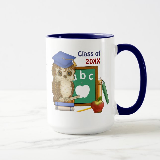 Mug Diplôme de Scholar Owl (Droite)