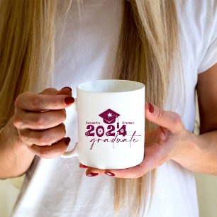 Mug Diplômé Personnalisé de la Promotion 2024 Bordeaux