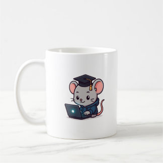 Mug Diplômé Programmeur Kawaii Souris Drôle