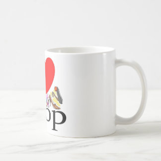 Mug Dire de Funnying - amour d'I à faire des emplettes