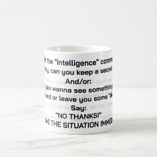 Mug "DIRE NON !" et PARTIR !