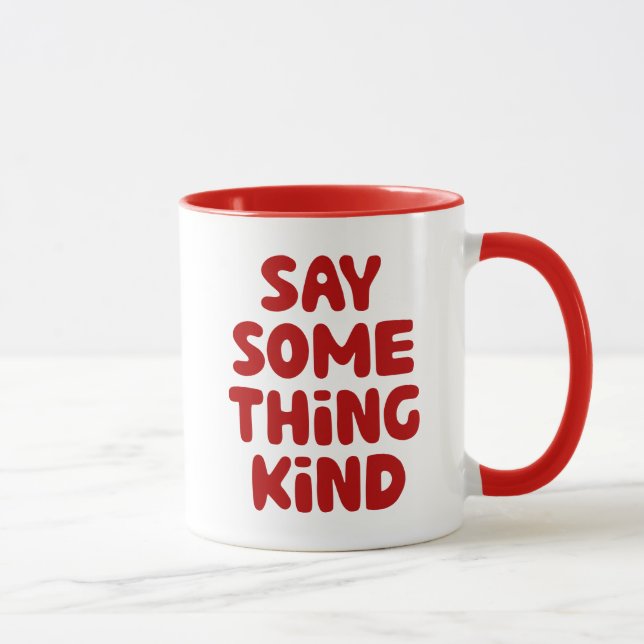 Mug Dire quelque chose d'un genre (Droite)