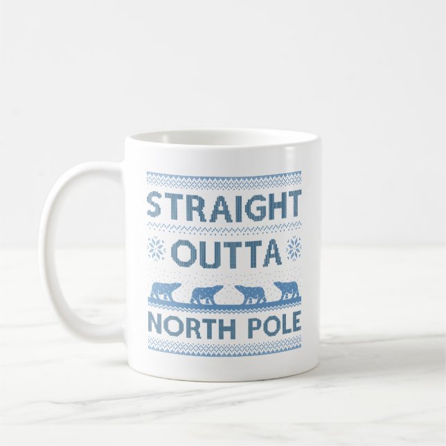 Mug Directement En Dehors Du Pôle Nord (Gauche)