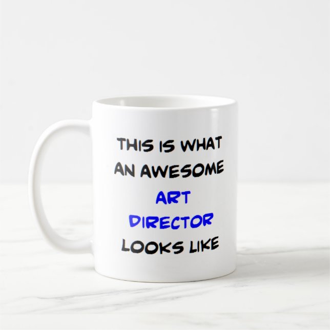 Mug directeur artistique, génial (Gauche)