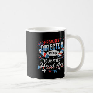 Mug Directeur de Feu d'Artifice Drôle 4 Juillet 