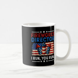 Mug Directeur de Feux d'Artifice - Je Cours Vous Coure
