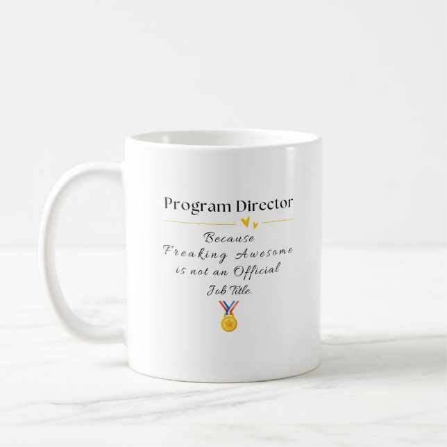 Mug directeur de programme (Gauche)